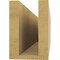 Ekena Millwork 4in. W x 6in. H x 24in. L Huntington Woodgrain TimberThane Rafter Tail, Primed Tan RFTUR04X06X24HUNRCPR - alternate 3